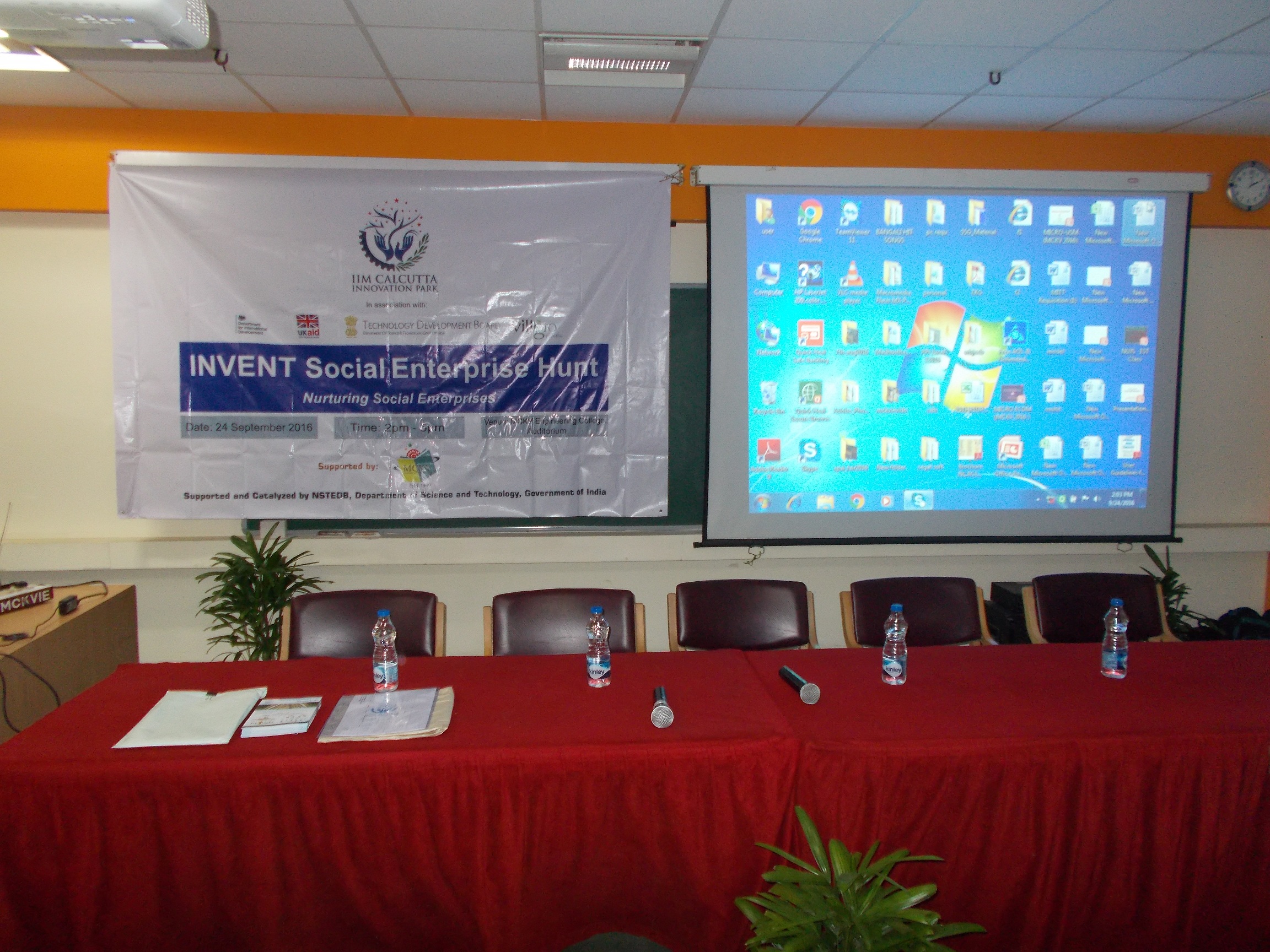 INVENT: Seminar at MCKV College Howrah