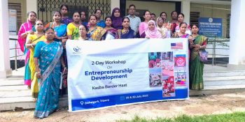 Workshop in Tripura under the Border Haat Entrepreneurship Program