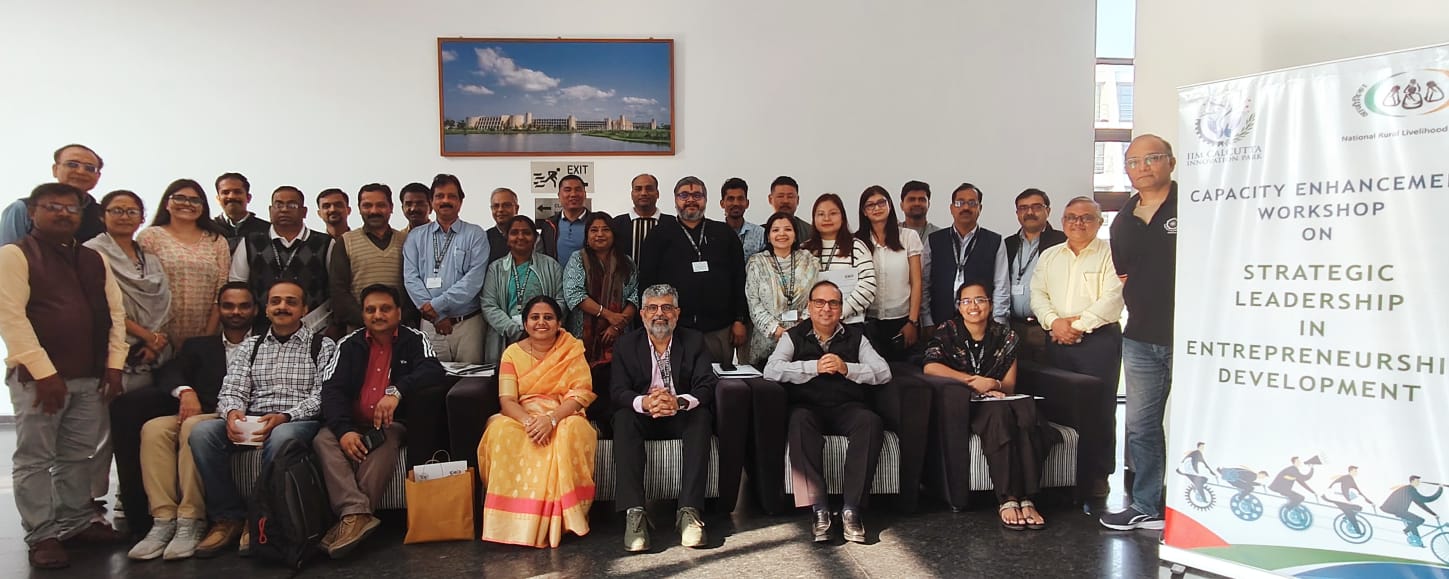Strategic Leadership in Entrepreneurship Development Program for State Project Managers of SRLMs