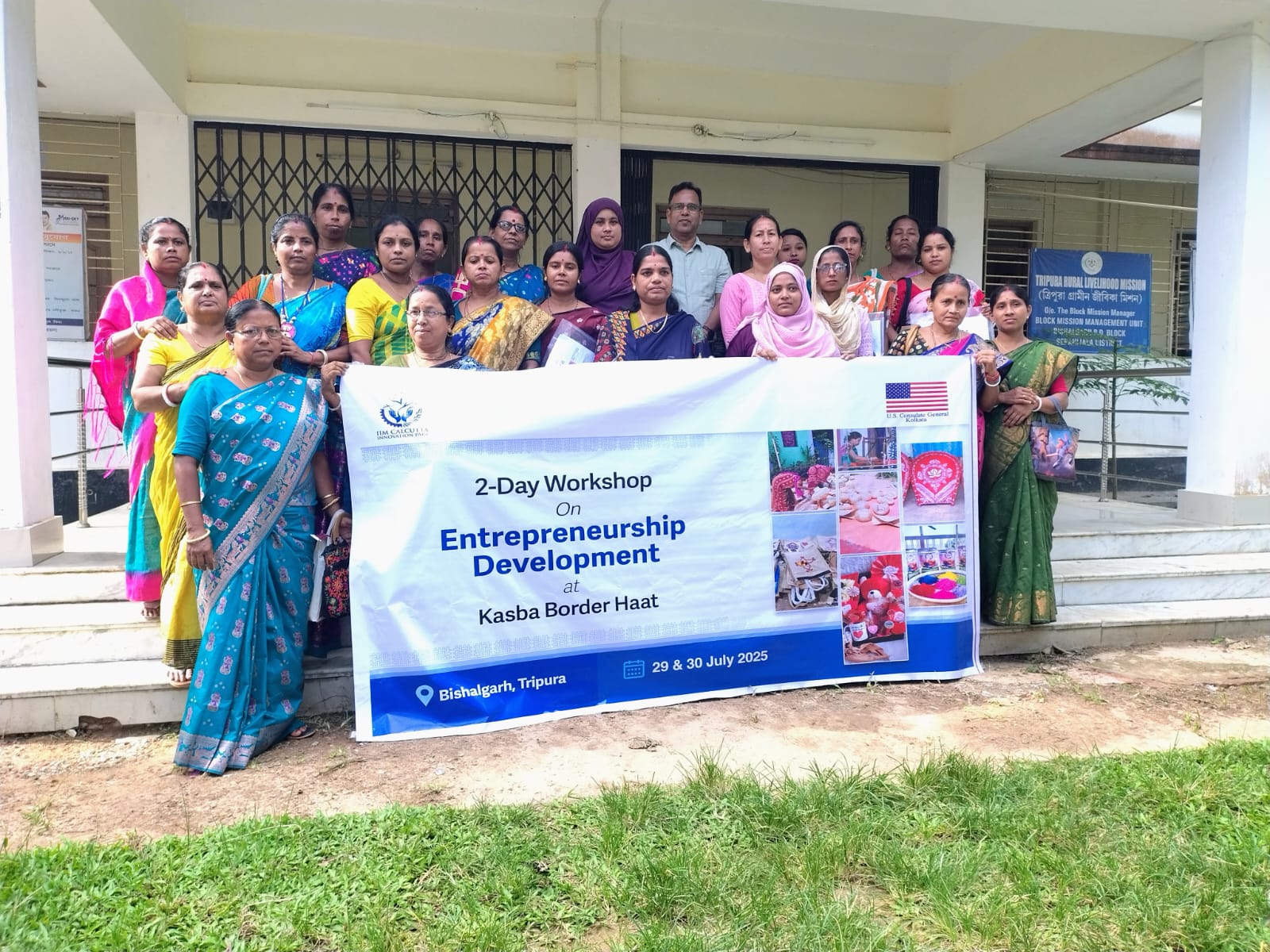 Workshop in Tripura under the Border Haat Entrepreneurship Program